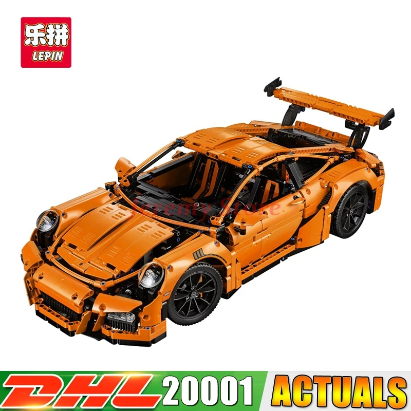 

20001 20001B Technic Series Race Car Model Building Kits Blocks Bricks Compatible LegoINGly 42056 Children Birthday Gifts