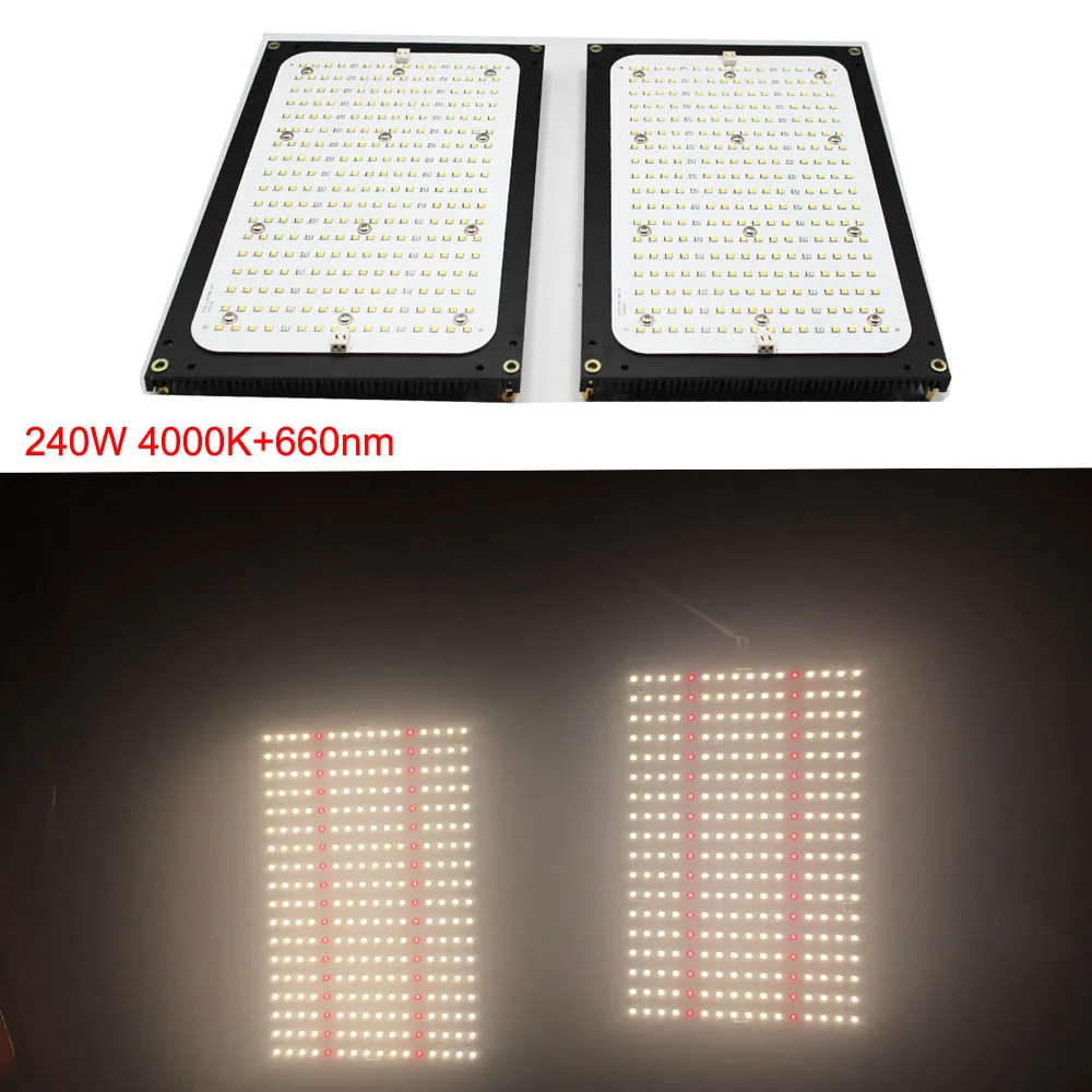 Супер яркий 120 Вт 240 Вт свободно DIY светодиодный светильник для выращивания квантовой доски полный спектр 3000K с чипами samsu MW драйвер dim