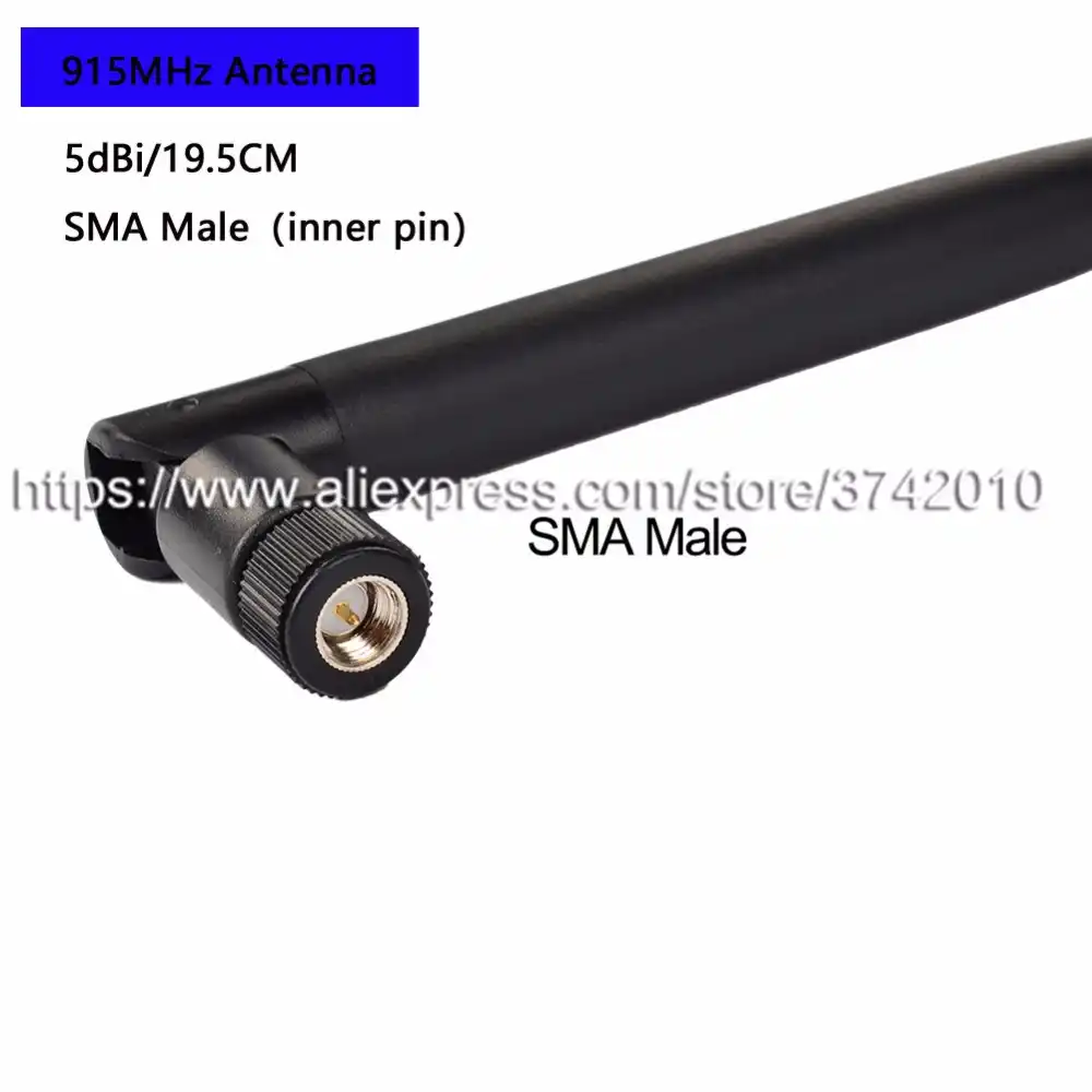 2 шт. радиоантенна 5 дБи 915 МГц 19 см|antenna omni|omni directional915mhz antenna |