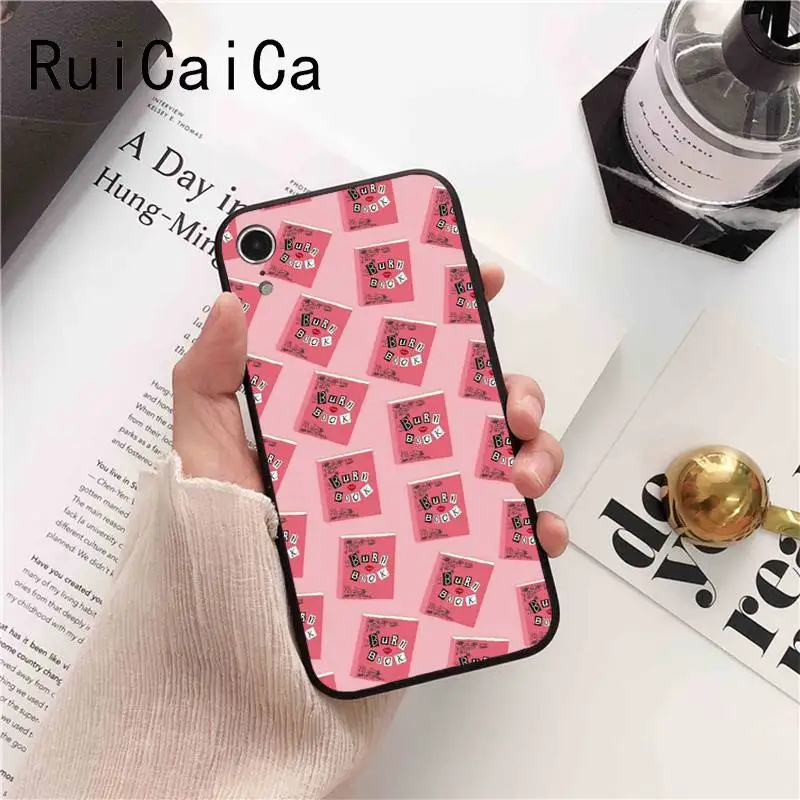 Burn Book Mean Girls Kiss Hot Fashion Fun Dynamic pink