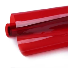 HOHOFILM 1,52x30 м рулонная красная декоративная оконная пленка строительный архитектурный Солнечный Оттенок домашняя стеклянная оконная пленка 60''x100ft