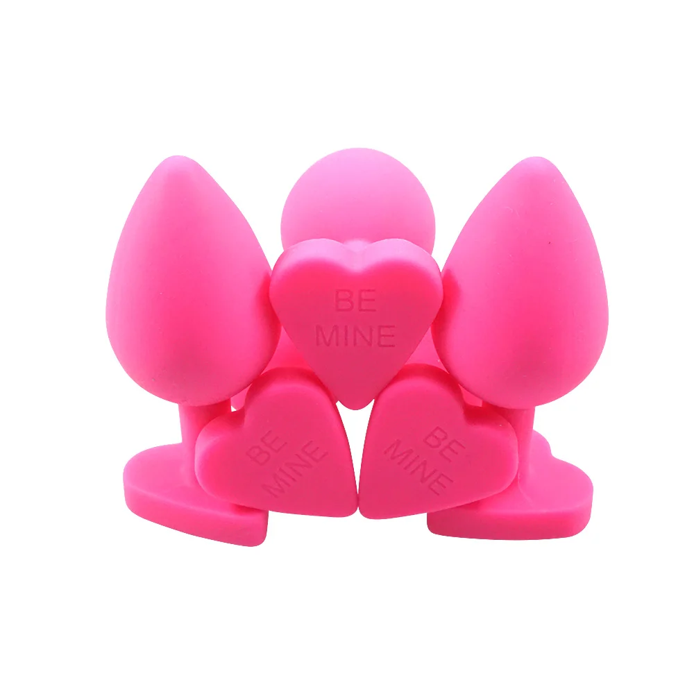 3-5-8CM-medium-size-heart-shape-small-mini-pink-silicone-anal-plug-butt-plug-sex (1)