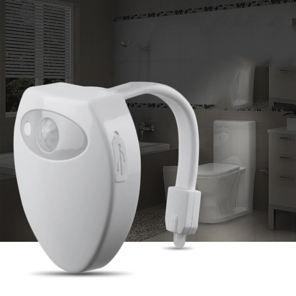TAMPROAD Toilet Light Led Night Light Human Body Motion Sensor