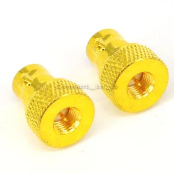 

2 Pieces SMA - BNC Adapter SMA Male Plug to BNC Female Jack Goldplated RF Coax Connector Adapters Straight