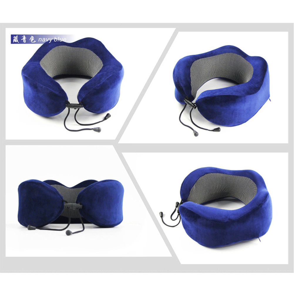 Портативный Memory Foam U образная дорожная подушка для шеи поддержка подголовник самолет поездки подушки детские
