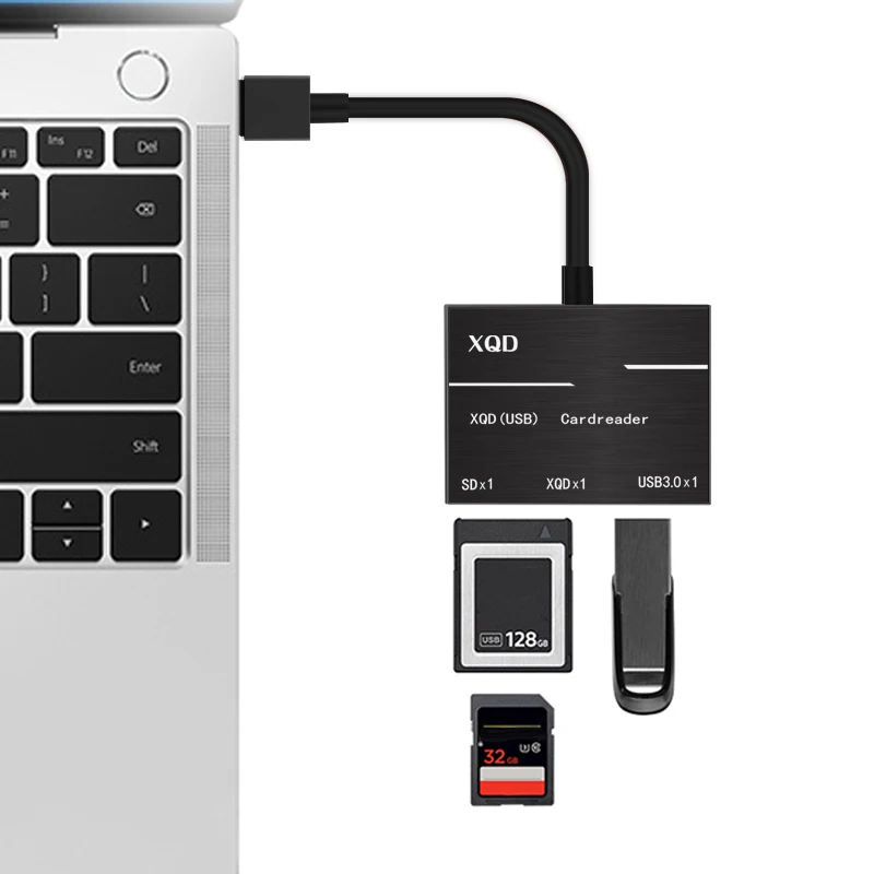 USB 3,0/Тип C USB C SD кард-ридер 500 МБ/с. высокое Скорость Камера комплект адаптер для sony м/серия G для Nikon для Lexar XQD карты