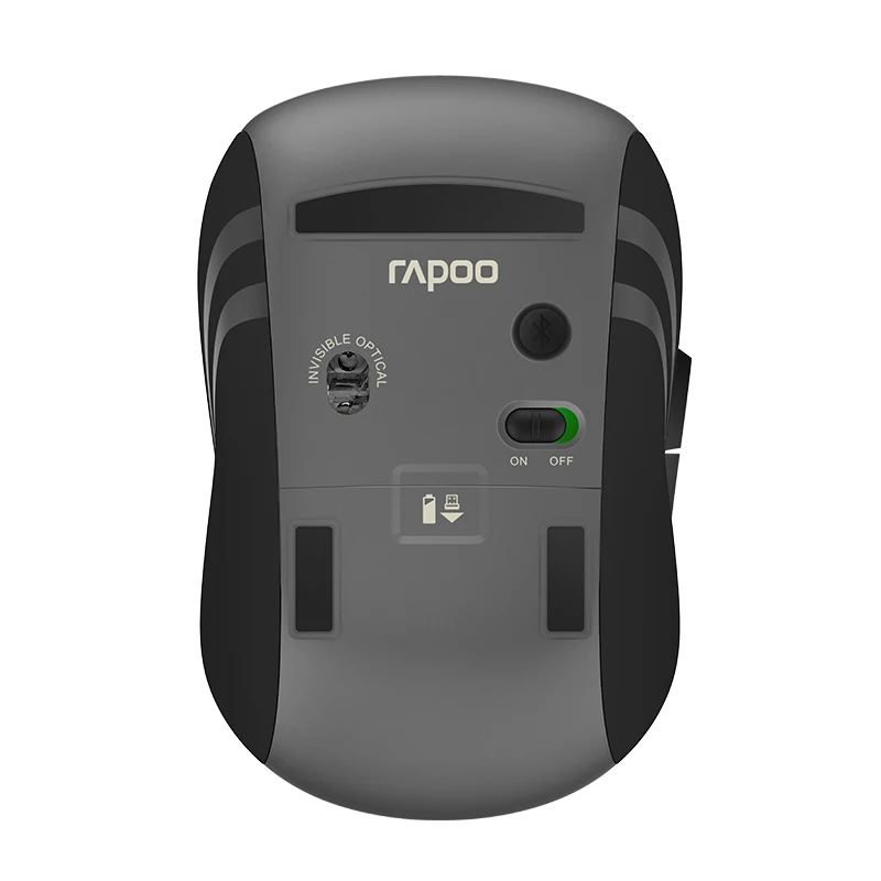 Rapoo MT350 мини мультирежимный беспроводной переключатель мыши между Bluetooth 3,0/4,0 и 2,4G для подключения трех устройств