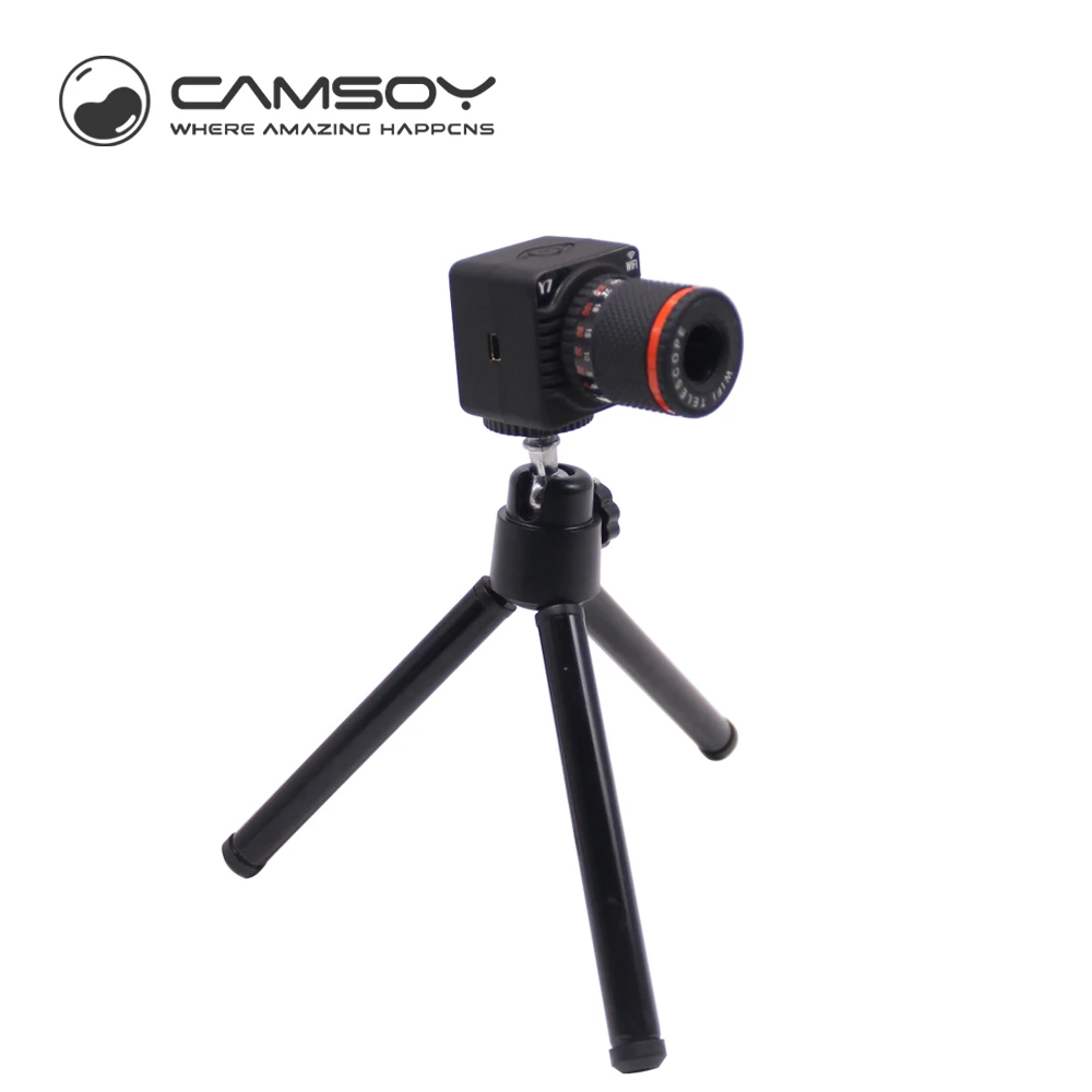 

Camsoy Y7 High-Definition Full HD APP Control Wireless Camera Digital Binoculars WiFi Camcorder P2P 50X Zoom Mini Camera