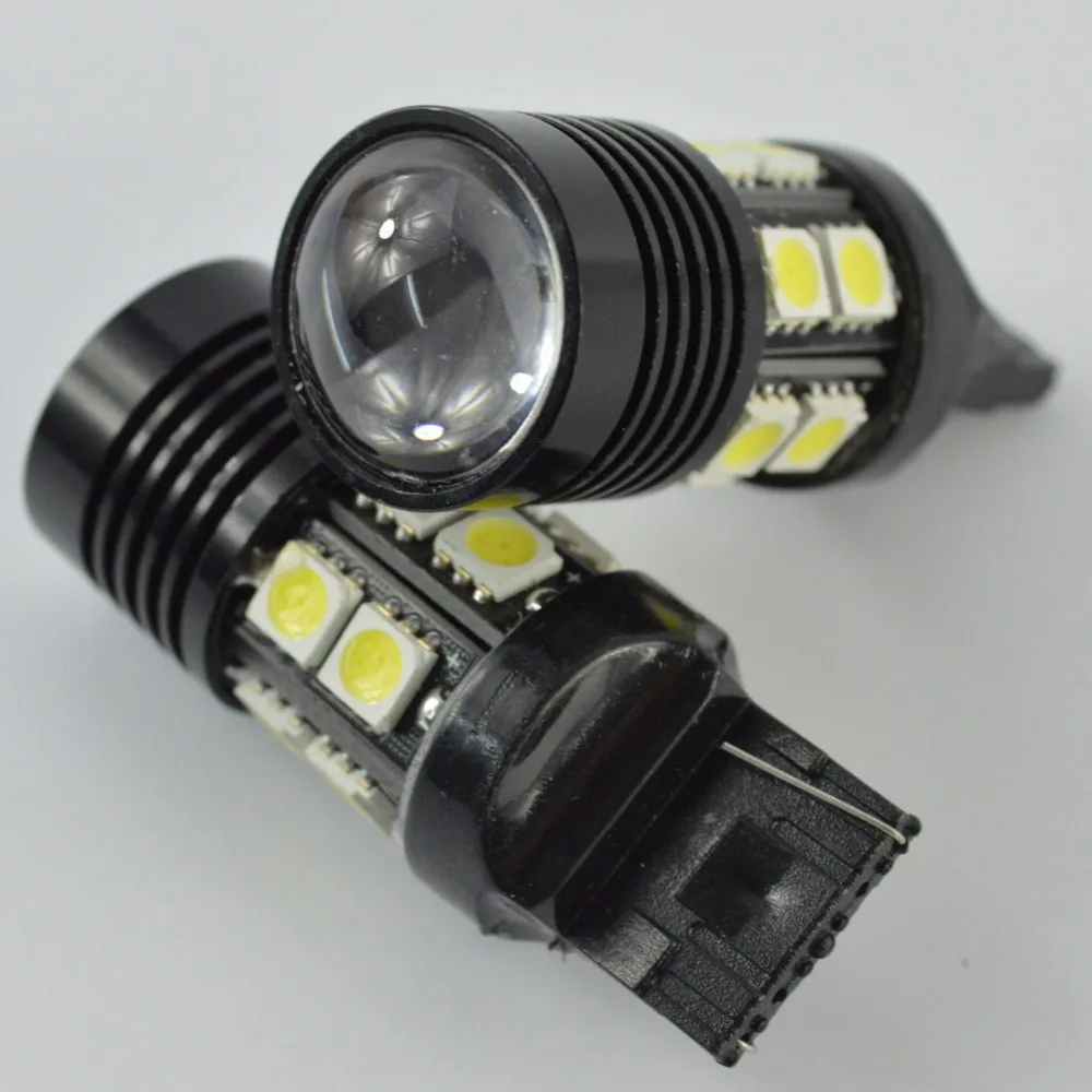 2 шт. Safego 7440 T20 7443 5050 12 SMD со светодиодной лампой для сигнала поворота лампа заднего