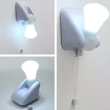

LED Cabinet Closet Night Light Self Adhesive Wall Stick Up Lamp Bulb for Wardrobes Closets Garages Bedroom Hallways Toilet Light