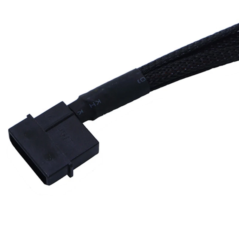 12V 27 см вентилятор кабель Кабель питания сплиттера 4pin IDE/SATA Molex 4 Порты и разъёмы