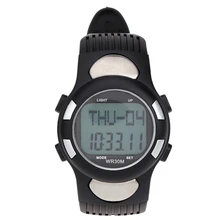 3ATM водостойкий спортивный Пульс монитор сердечного ритма фитнес спортивные часы Шагомер калорий секундомер Открытый Велоспорт