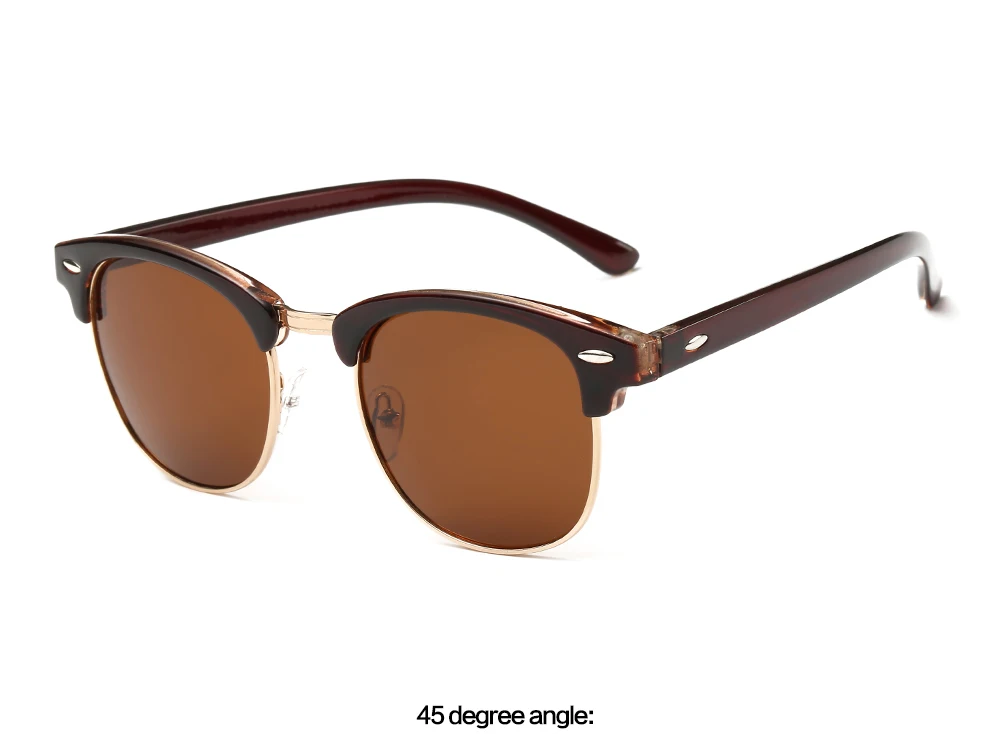 Лидер продаж, женские солнцезащитные очки, мужские поляризационные солнцезащитные очки в стиле ретро, солнцезащитные очки Gafas de sol feminino 3016-GD - Цвет линз: 4