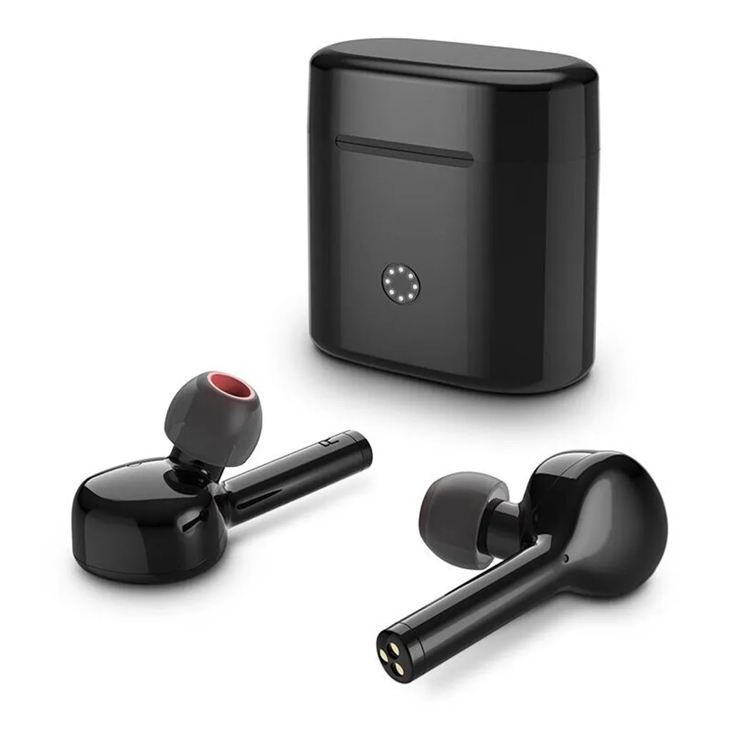 

Binaural Bluetooth 5.0 Music Smart AI Voice In-Ear Sports Bluetooth Headset Designed For Sports Simple And Fashion R0419