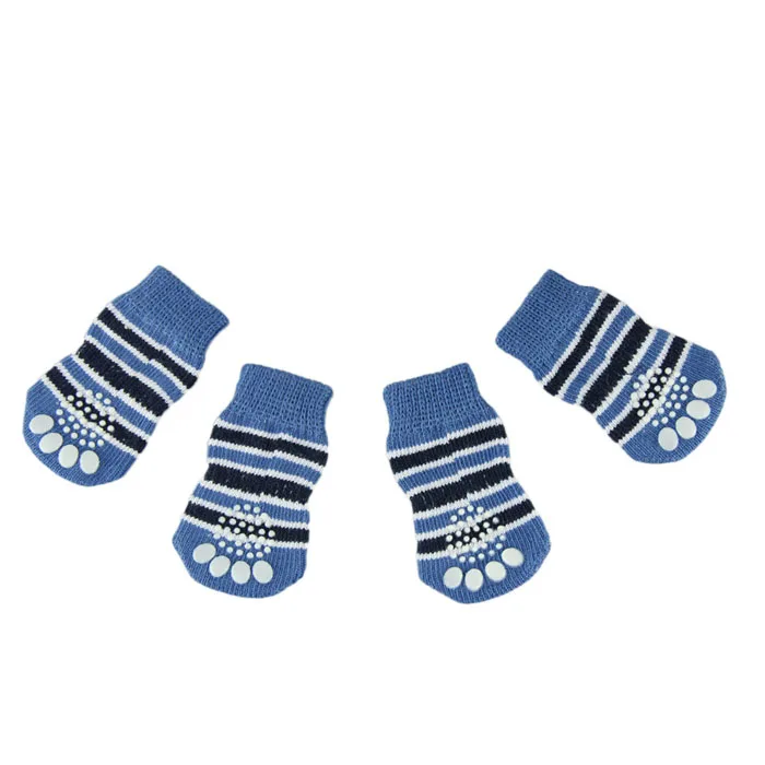 

Women Pilates Five Toe Non-Slip Yoga socks 4Pcs Cute Puppy Dogs Pet Knits Socks Anti Slip Skid Bottom Men&Women Cotton socks