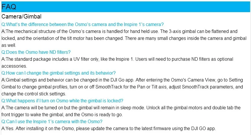 DJI Osmo Genggam Handheld 4K Camera And Stabilizer Gimbal 3 Axis Gimbal DJI Phantom 3 EMS