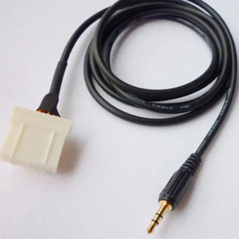 С разъемом подачи внешнего сигнала AUX Вход кабель 3 5 мм для Mazda 6 2 Pentium B70|input cable|audio