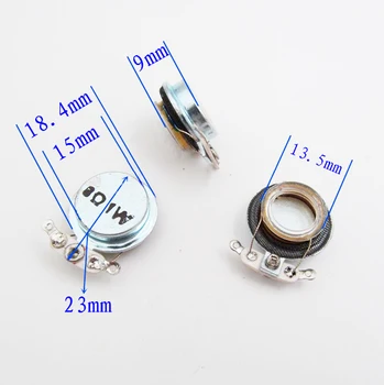 

Resonance horn 18mm 8ohm 1w DIY speaker Flat vibration small speaker 2pcs