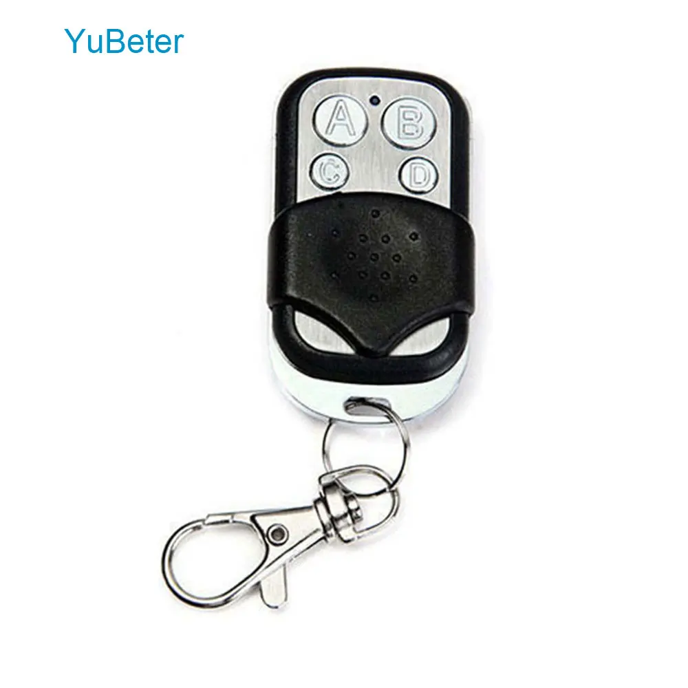 

YuBeter 50 PCS Wireless Universal 433 Mhz RF Remote Control/433Mhz EV1527 Learning Code Remote Control For Garage Gate 4 Channel