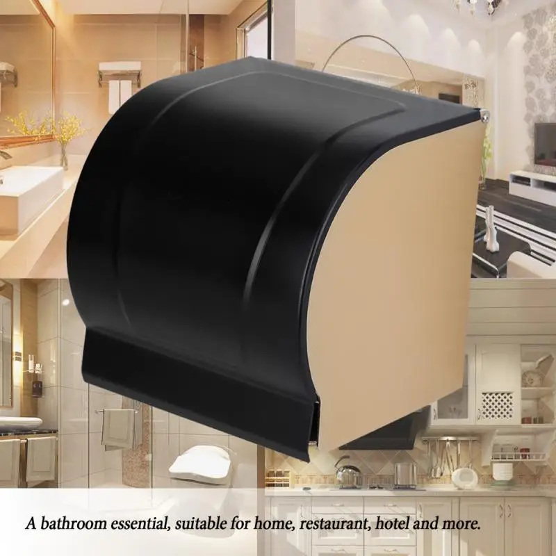 Настенные Коробки для салфеток Toliet Космический алюминиевый рулон туалетной