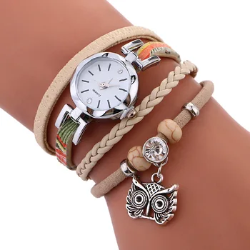 

2020 Fast Selling Owl Student Girls Simple Hand Manufacturer With Hot Diamond Personality Bracelet List