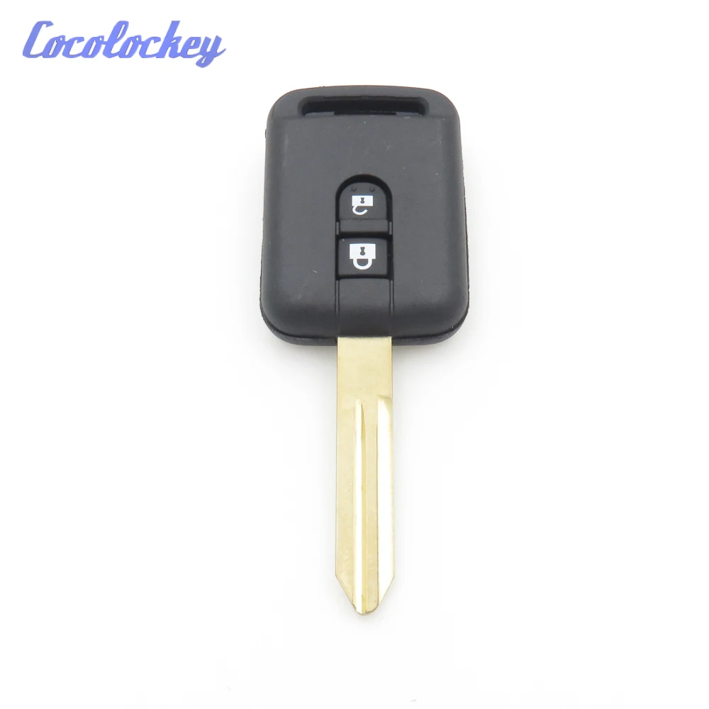 Cocolockey 2 кнопки дистанционного ключа оболочки Fob крышка подходит для Nissan Qashqai Micra