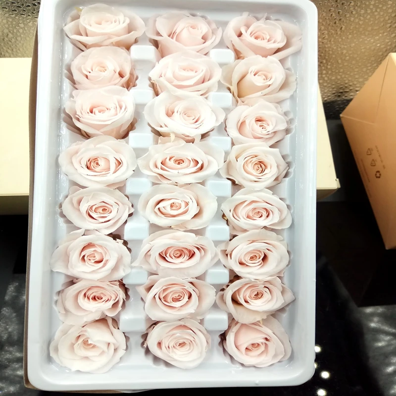 

DIY Preserved Flowers 21pcs/lot Flowers Wholesale Immortal Rose Flower Material 2-3cm