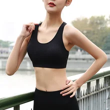 Сетчатый спортивный бюстгальтер, Топ для женщин, с вырезами, крест, ударопрочный, мягкий, пуш-ап, для йоги, бюстгальтеры для фитнеса, бега, спортзала, жилет, топ