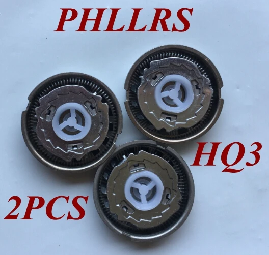 2 шт. HQ3 замена головки лезвия бритвы для philips hq4 hq55 hq56 электробритва HQ300 HQ302 HQ304 HQ320