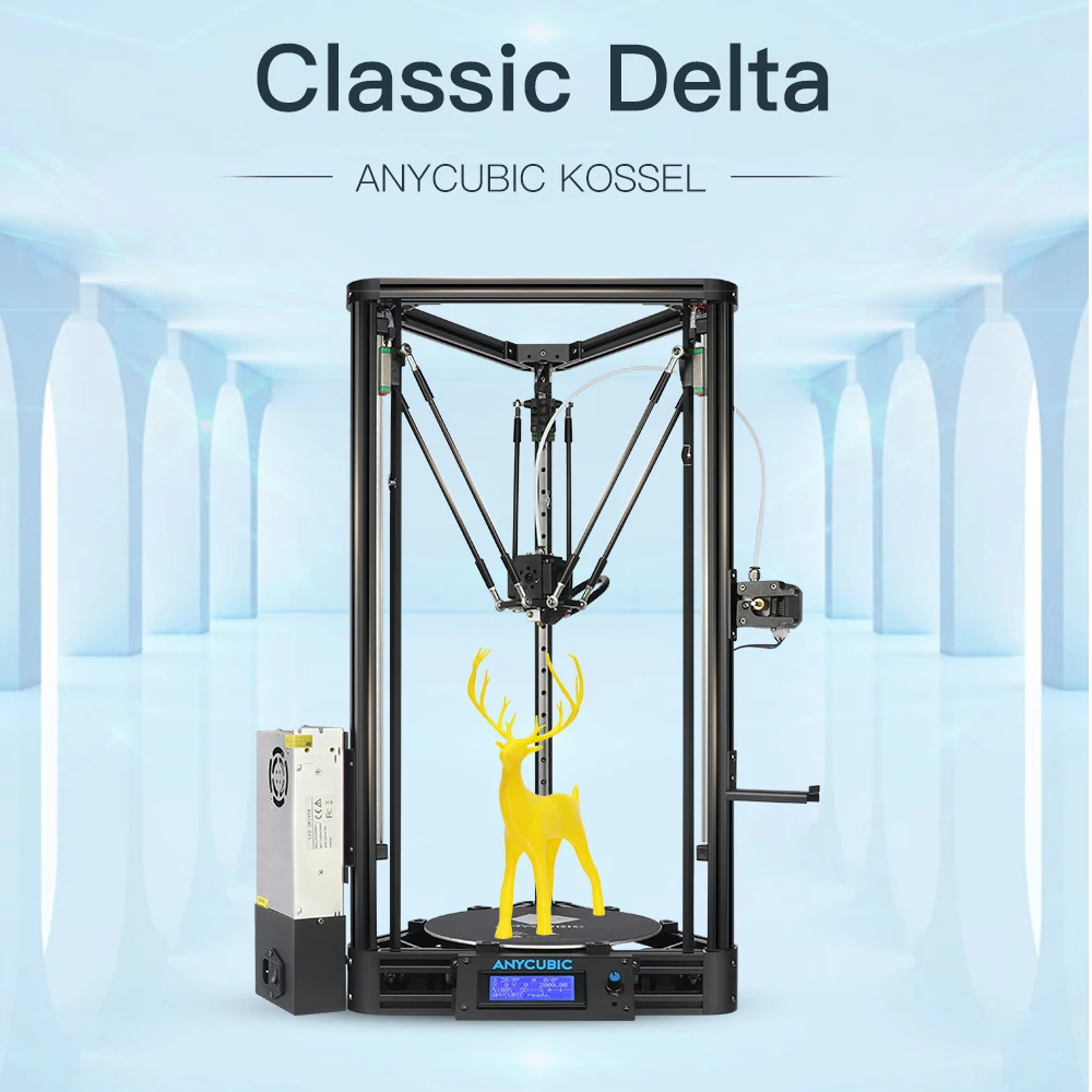 

ANYCUBIC 3D Printer Auto-Leveling Module Linear Guide Delta Automatic Leveling Platform Plus Large Printing Size Desktop Diy Kit