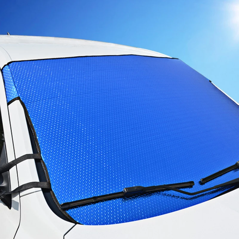 140*90cm Universal Car Front Windshield SUV Sunshade Windscreen Cover Sun Shield
