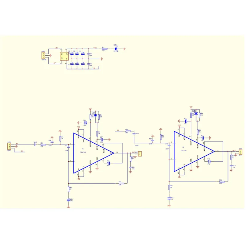 Lusya DIY Kit TDA7293 аудио усилитель доска 100 Вт+ 100 Вт 2,0 двухканальный Amplificador двусторонний погружение золото T0330