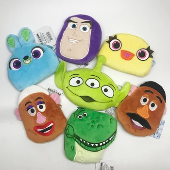 

New 2019 toy story 4 Plush Bags toys for kids buzz lightyear Forky Bunny Alien Buzz Soft Plush Stuffed Doll Figure Cartoon Gift