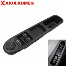 6554 QC 6554QC Front Left Side Power Master Window Switch For Peugeot 207 Stufenheck 2007 2014