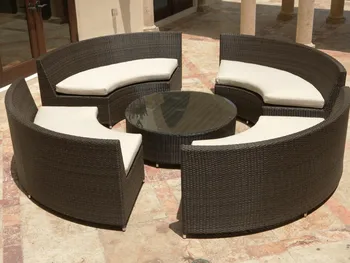 

Sigma weatherproof deep seating classic rattan nice design sofa