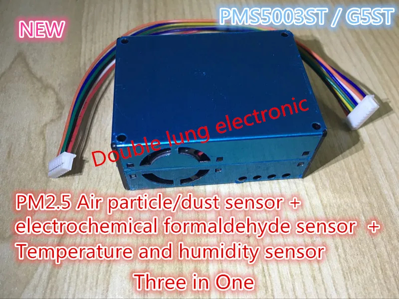 

PMS5003ST G5ST Sensor Module PM2.5 Formaldehyde Temperature and Humidity laser Sensor Digital Module Electronic DIY + CABLE