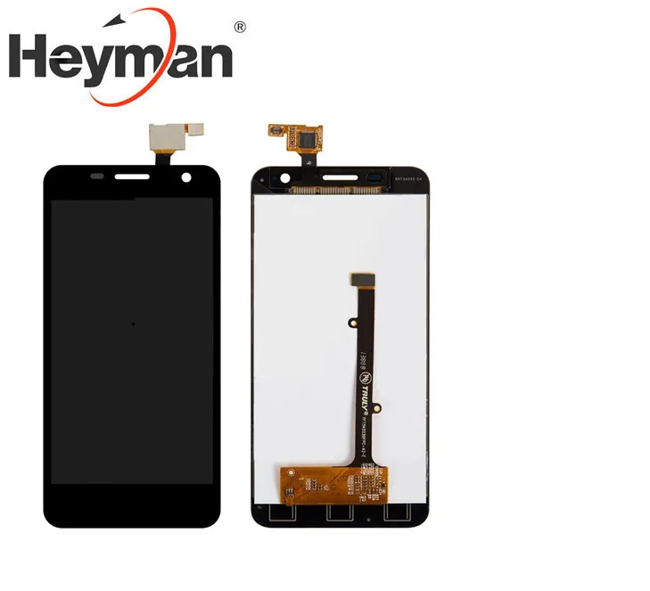 

Heyman LCD for Alcatel One Touch 6012 Idol Mini Sate Cell Phone, (black, with touchscreen)