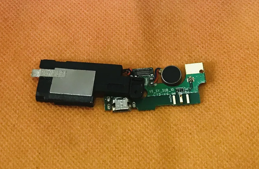 Б/у оригинальная зарядная плата с разъемом USB для Oukitel U15S 5,5 дюймов FHD MT6750T Восьмиядерный