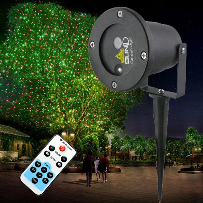 Remote Controller +IP65 Waterproof Elf Christmas Lights Red Green