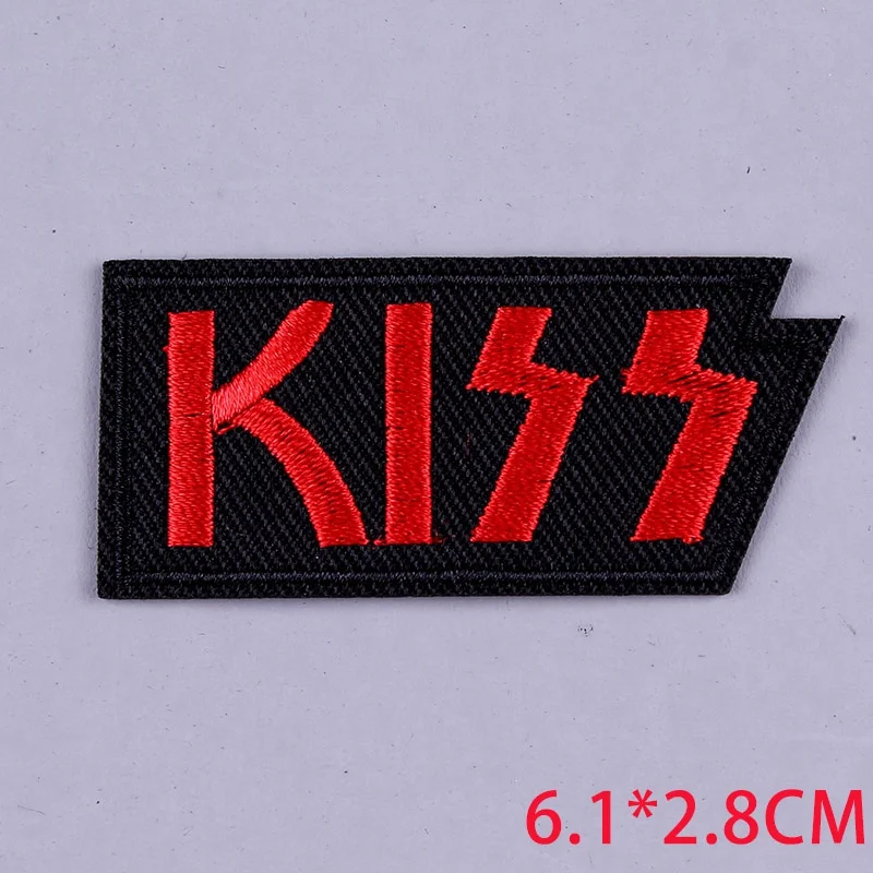 CZ-PE4346CT DIY Nirvana патч группа acdc патч, вышитые патчи для одежды музыка рок группа железо на патчи логотип значок аппликация полосы F - Цвет: CZ-PE4346CT