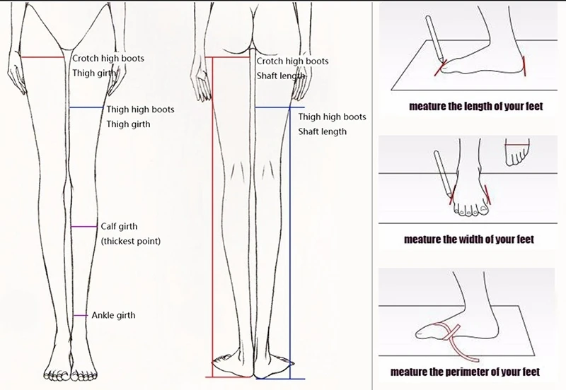 crotch hi measure guide