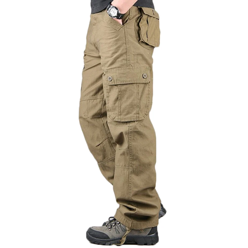 High Quality Men Cargo Pants Casual Mens Pant Multi Pocket Military Overall  Mens Outdoors Long Trousers Sweatpants Track Pants - AliExpress Men's  Clothing