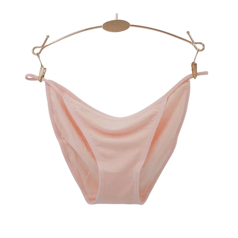 BllooBeell 4pcs Low Waist Women's Underwear Panties Sexy Modal Briefs Bikini Solid Female Thong Seamless Lady G String Size M/L