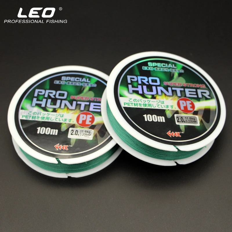 

Quality 8 Strands PE Braided Fishing Line 100M Sinking Anti-bite Fishing Wire Multifilament PE Line for Sea Fishing 20LB-110LB