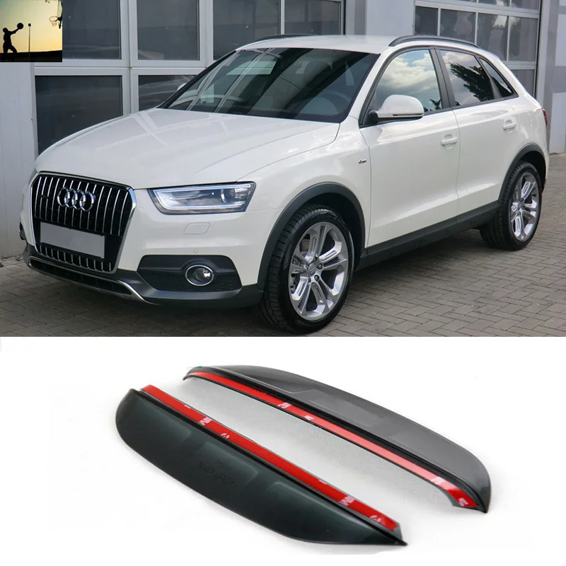 Для AUDI Q3 Typ 8U с 2011 по настоящее время зеркало заднего вида дождь бровей