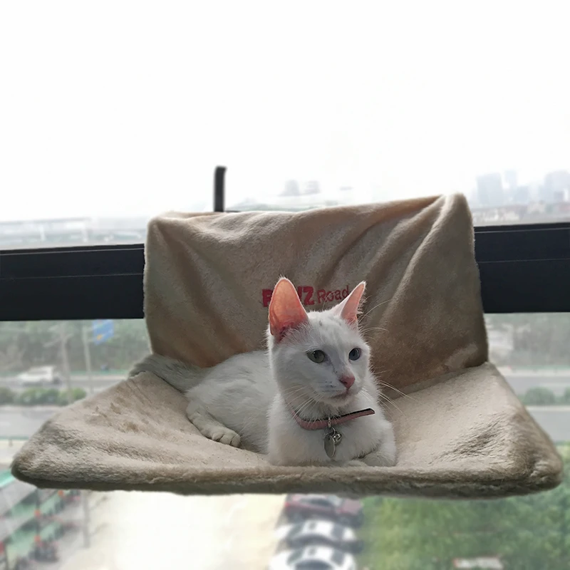  Cat Bed Removable Window Sill Cat Radiator Bed Hammock Perch Seat Lounge Pet Kitty Hanging Bed Cosy