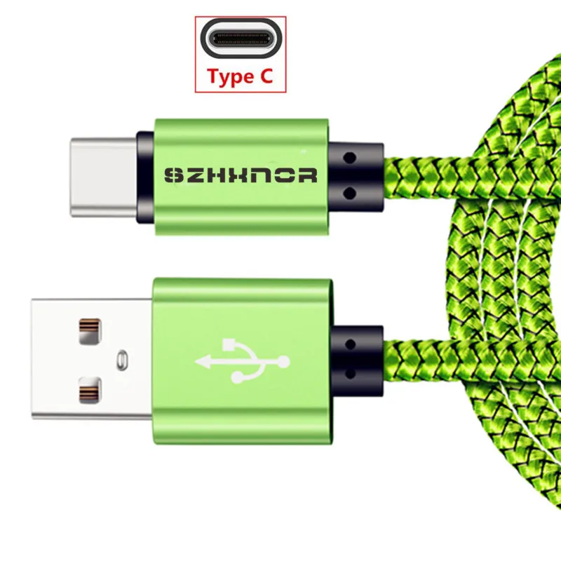 Новый USB Type C кабель для быстрой зарядки и передачи данных Xiaomi Mi 9 8 Lite A2 6X 6 A1 5 5X 2 Plus