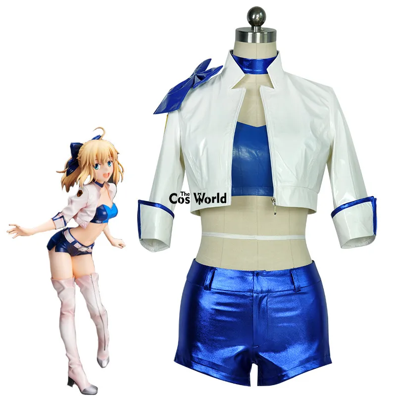 Fate Stay Night Grand Order Saber Type Moon Racing Suit Jacket Coat