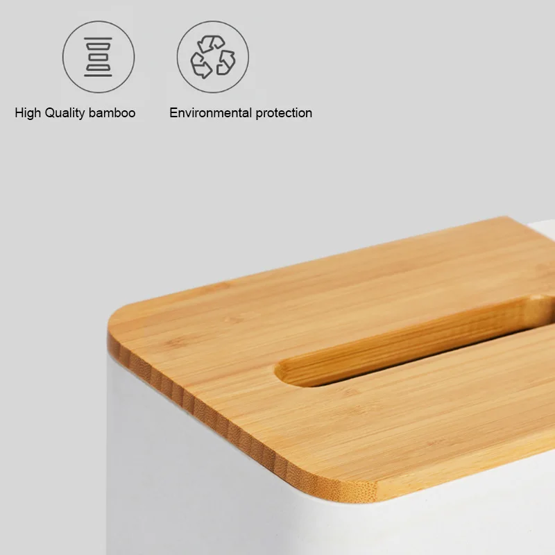 Xiaomi Mijia Bamboo Fibre съемный ящик-органайзер бумажный суб-сетка дизайн косметический ящик для хранения Портативный чехол для ванной комнаты