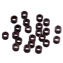 Горячая Распродажа 500 шт Силиконовые микро звенья кольца 4,5 мм выложенные бусины для наращивания волос инструмент